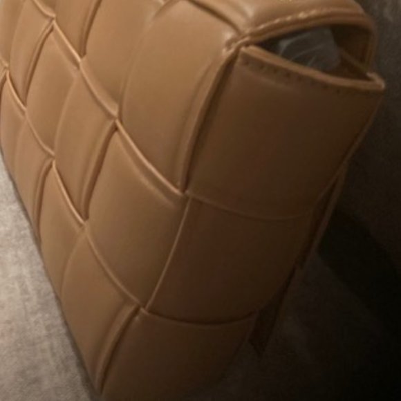 Grey Label Tan Vegan Leather Chain Bag - Picture 4 of 9